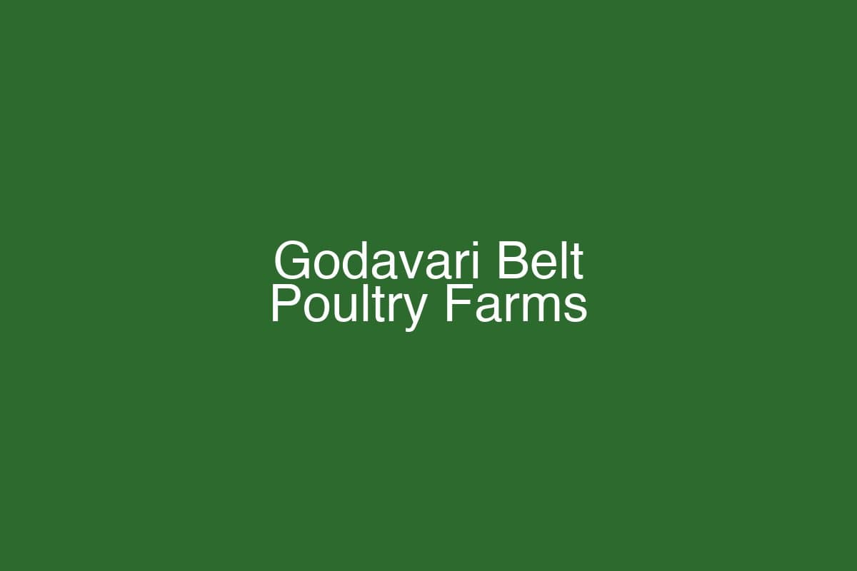 Godavari belt poultry farms in Andhra Pradesh — primary egg supply source for Hyderabad egg rate today